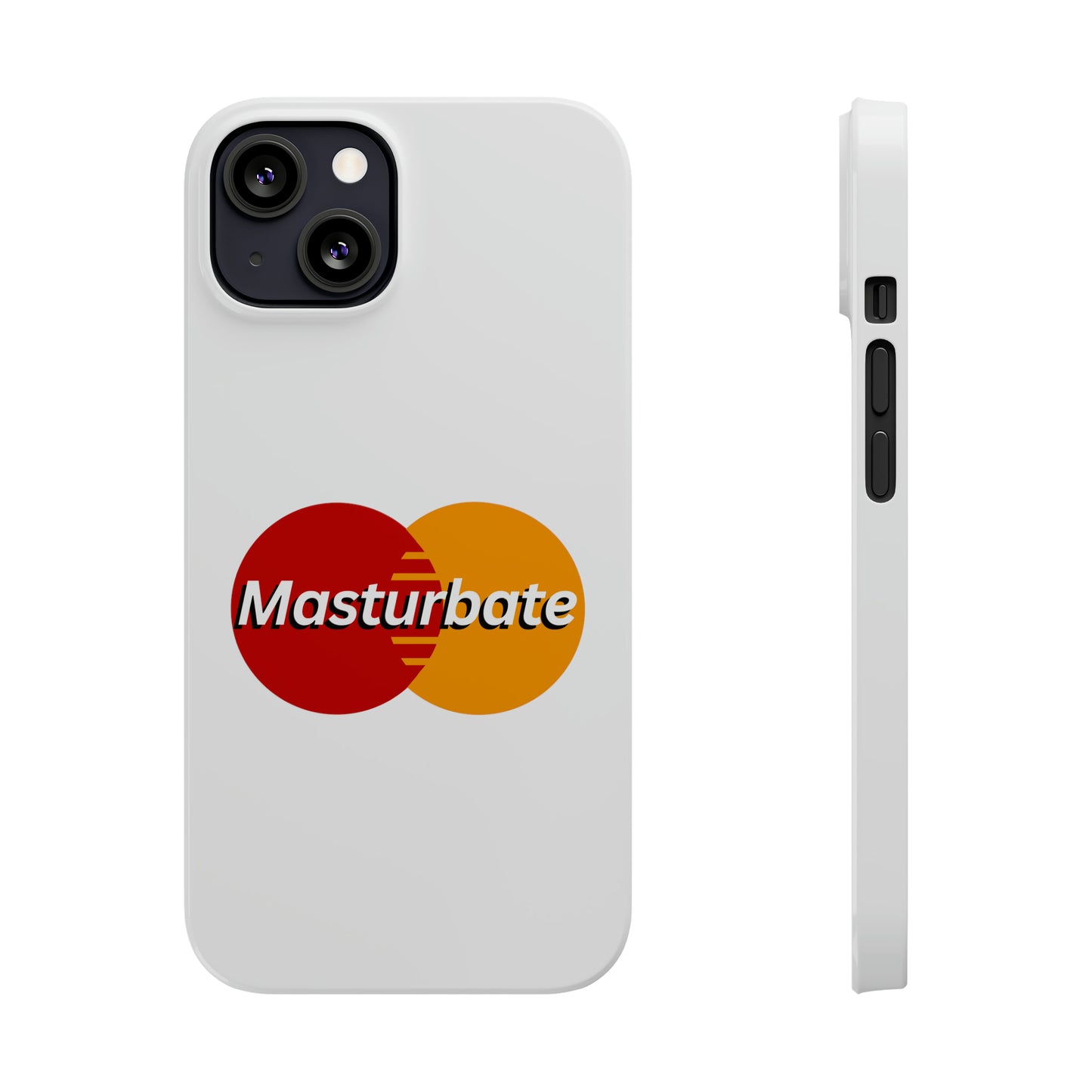 Masturbate iPhone Case