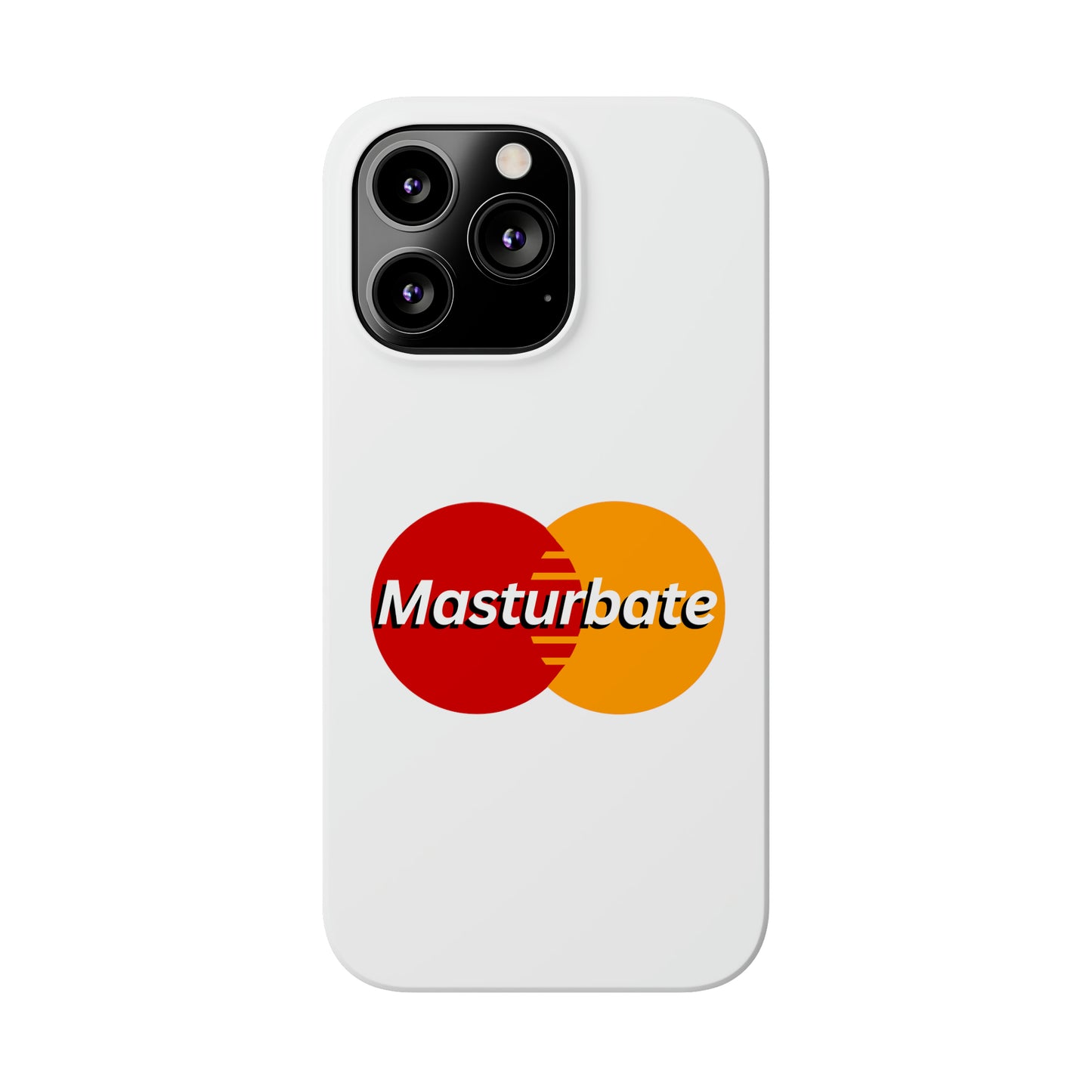 Masturbate iPhone Case