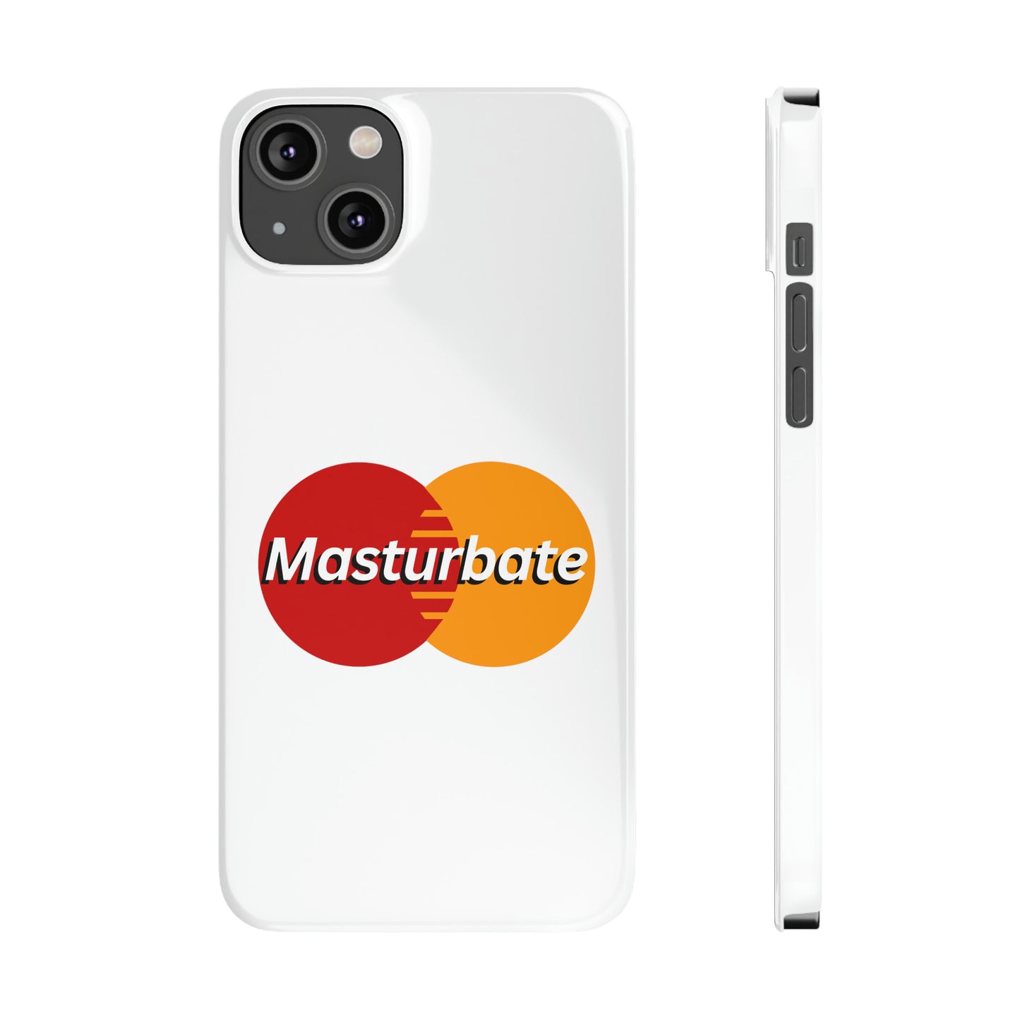 Masturbate iPhone Case