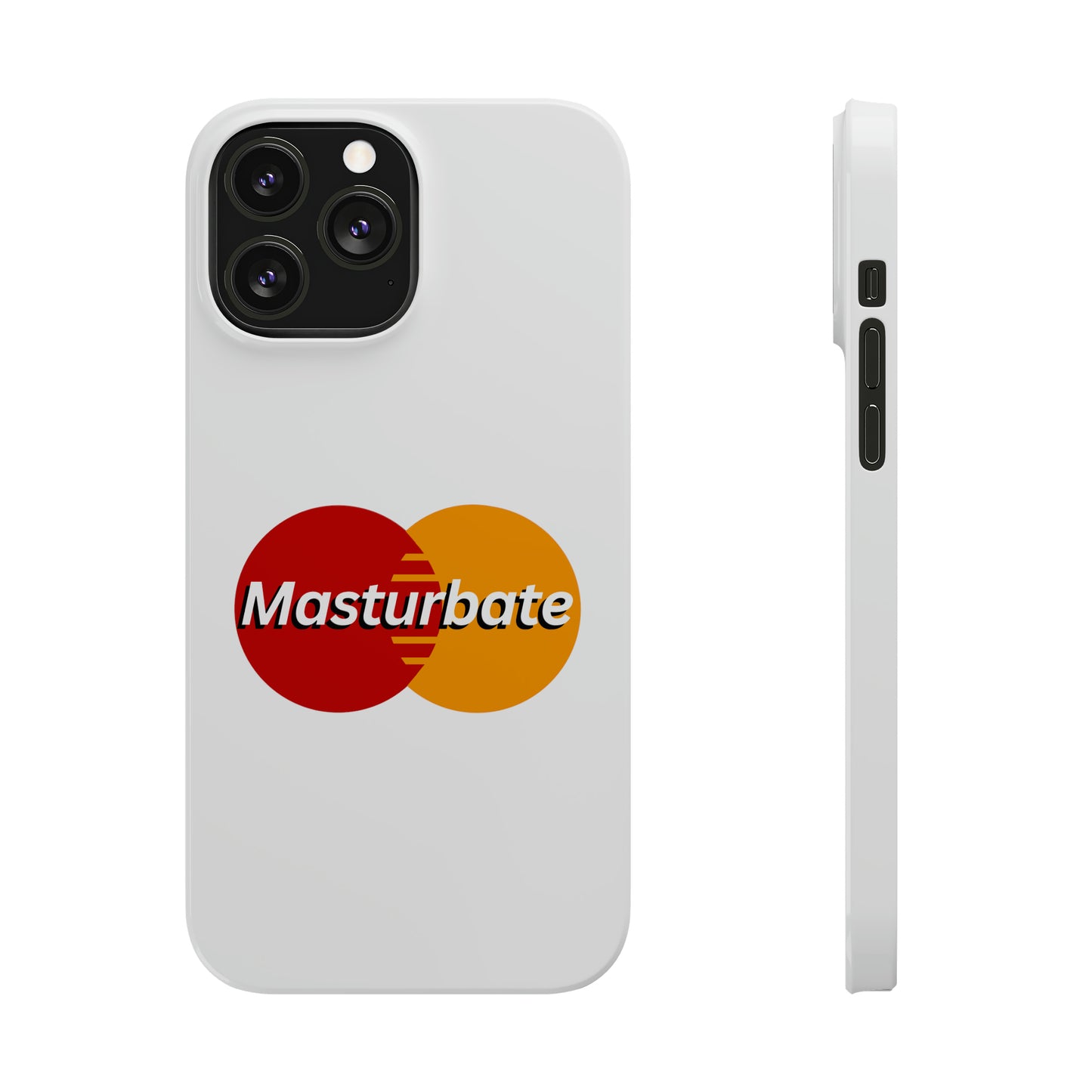 Masturbate iPhone Case