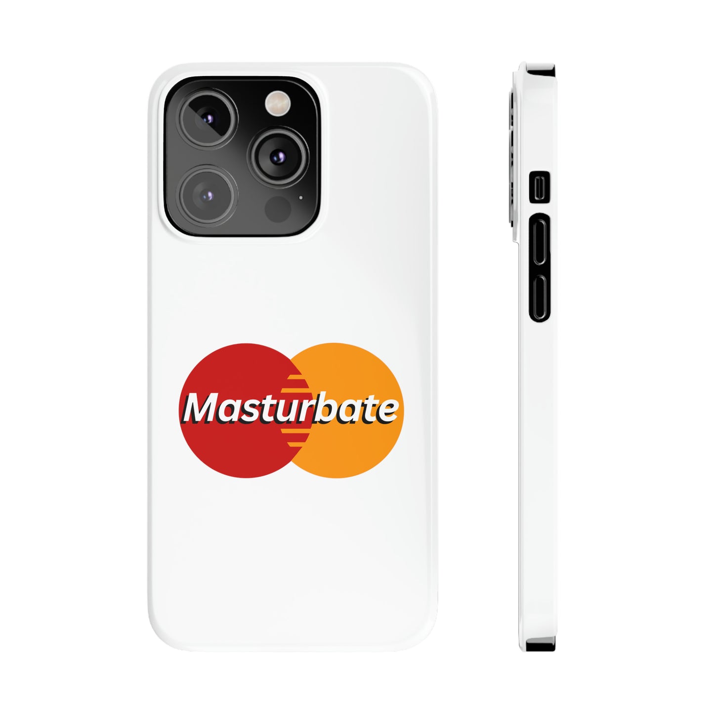 Masturbate iPhone Case