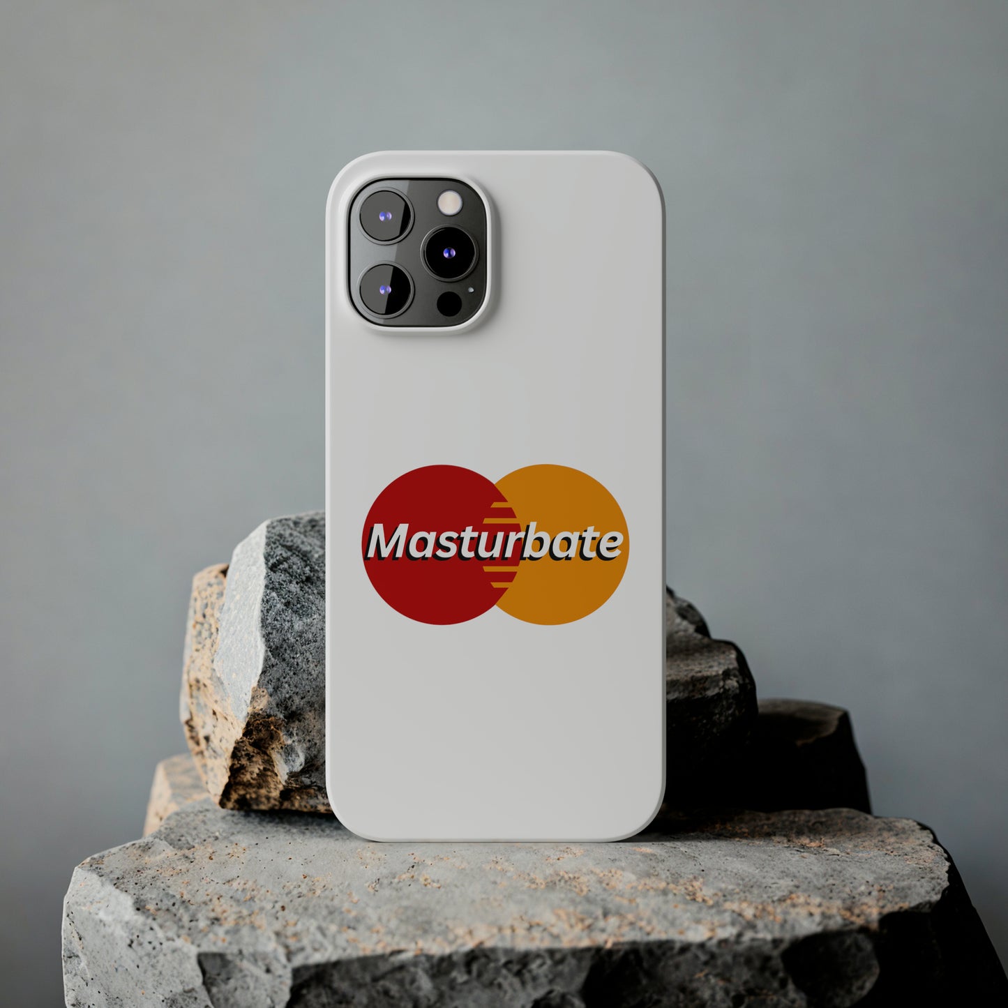 Masturbate iPhone Case