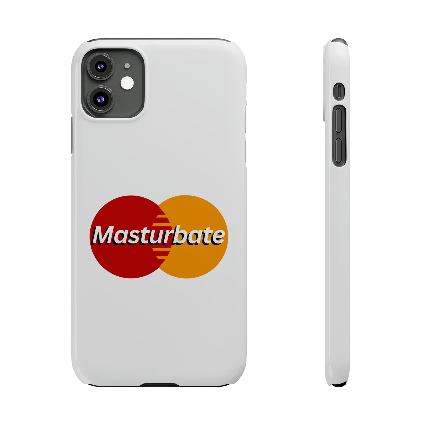 Masturbate iPhone Case