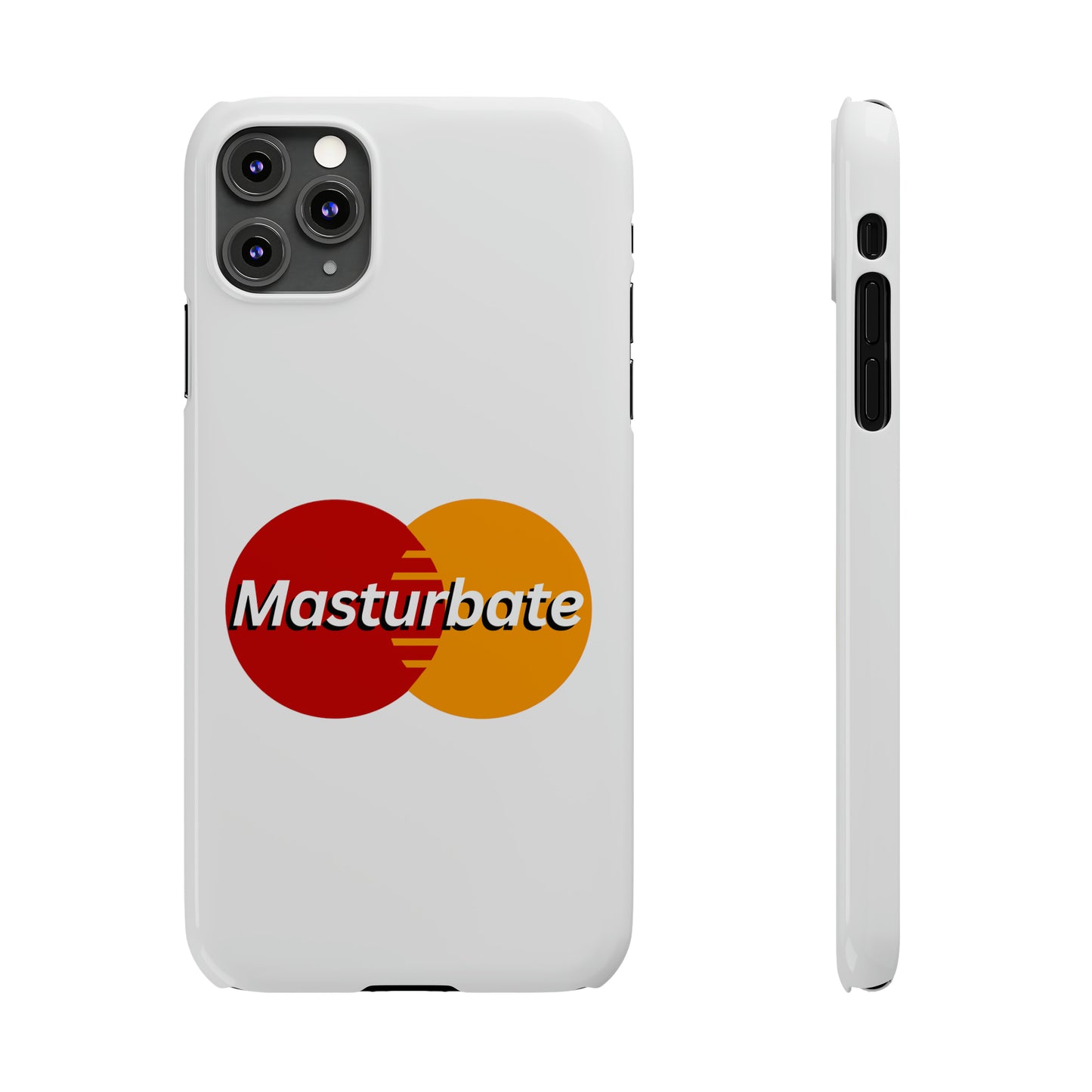 Masturbate iPhone Case