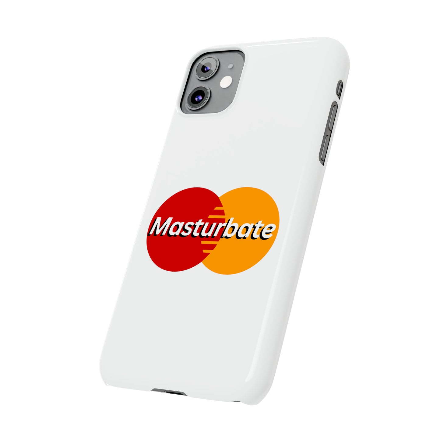 Masturbate iPhone Case