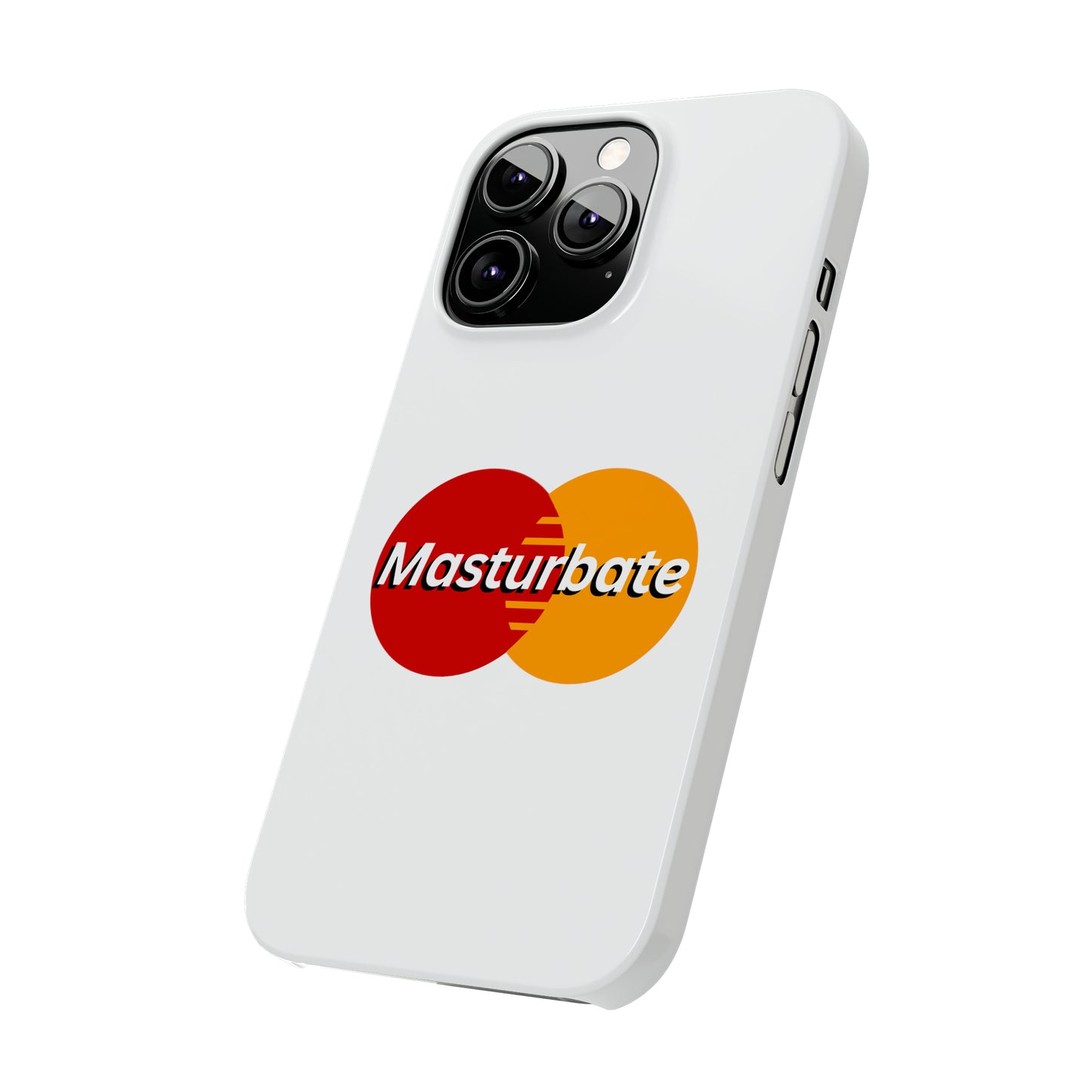 Masturbate iPhone Case