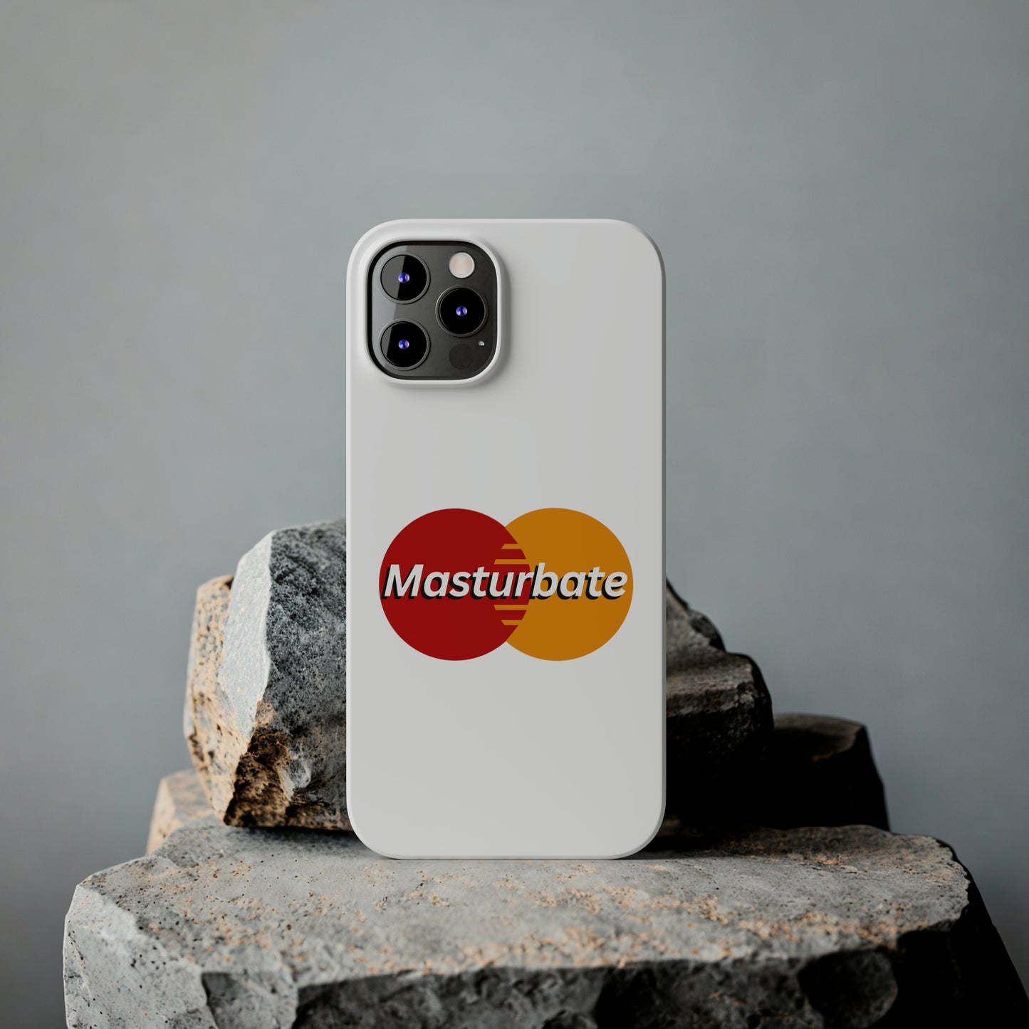 Masturbate iPhone Case