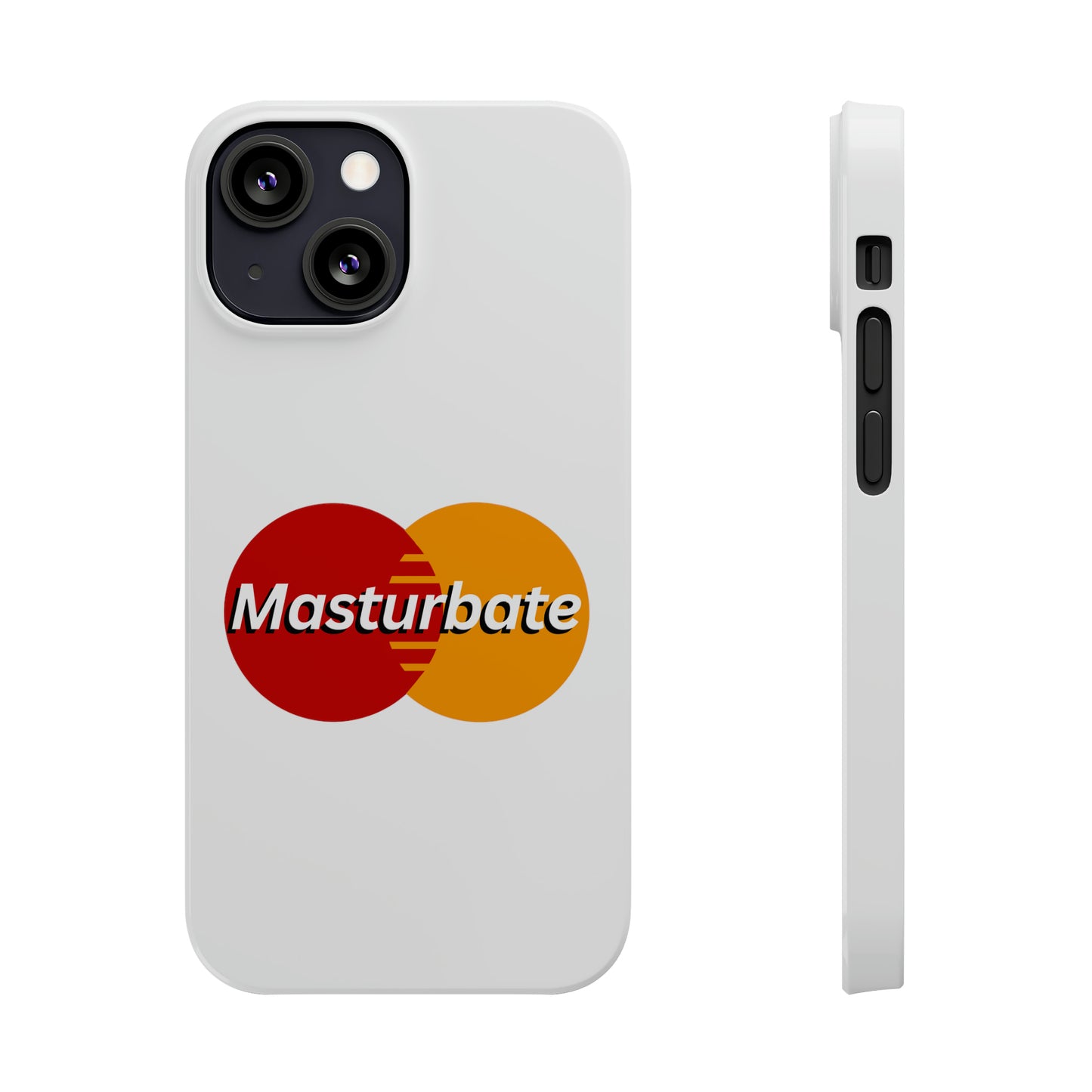 Masturbate iPhone Case