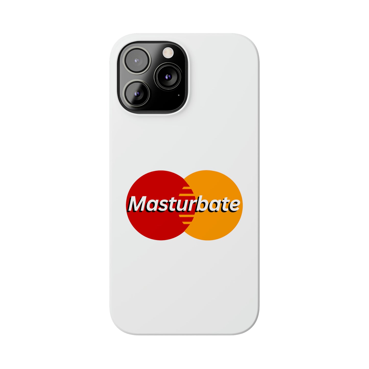 Masturbate iPhone Case