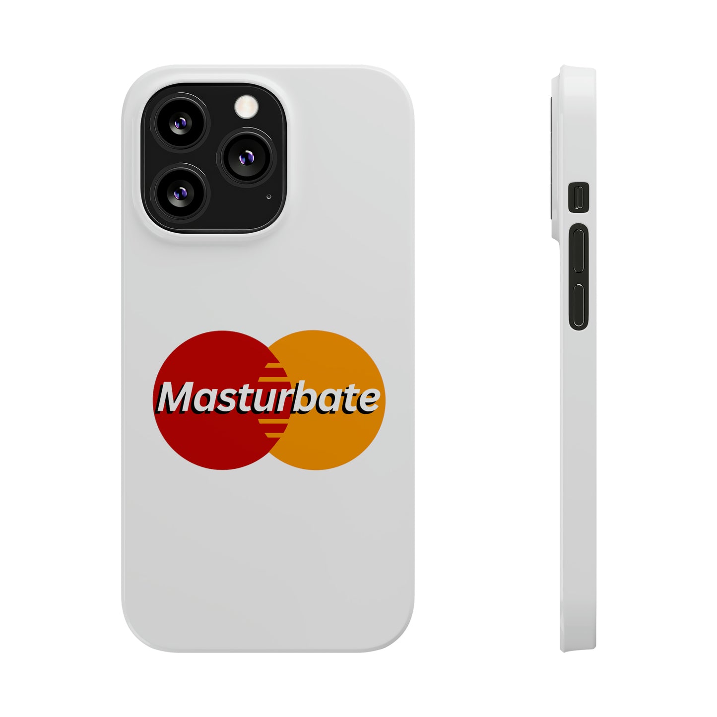 Masturbate iPhone Case