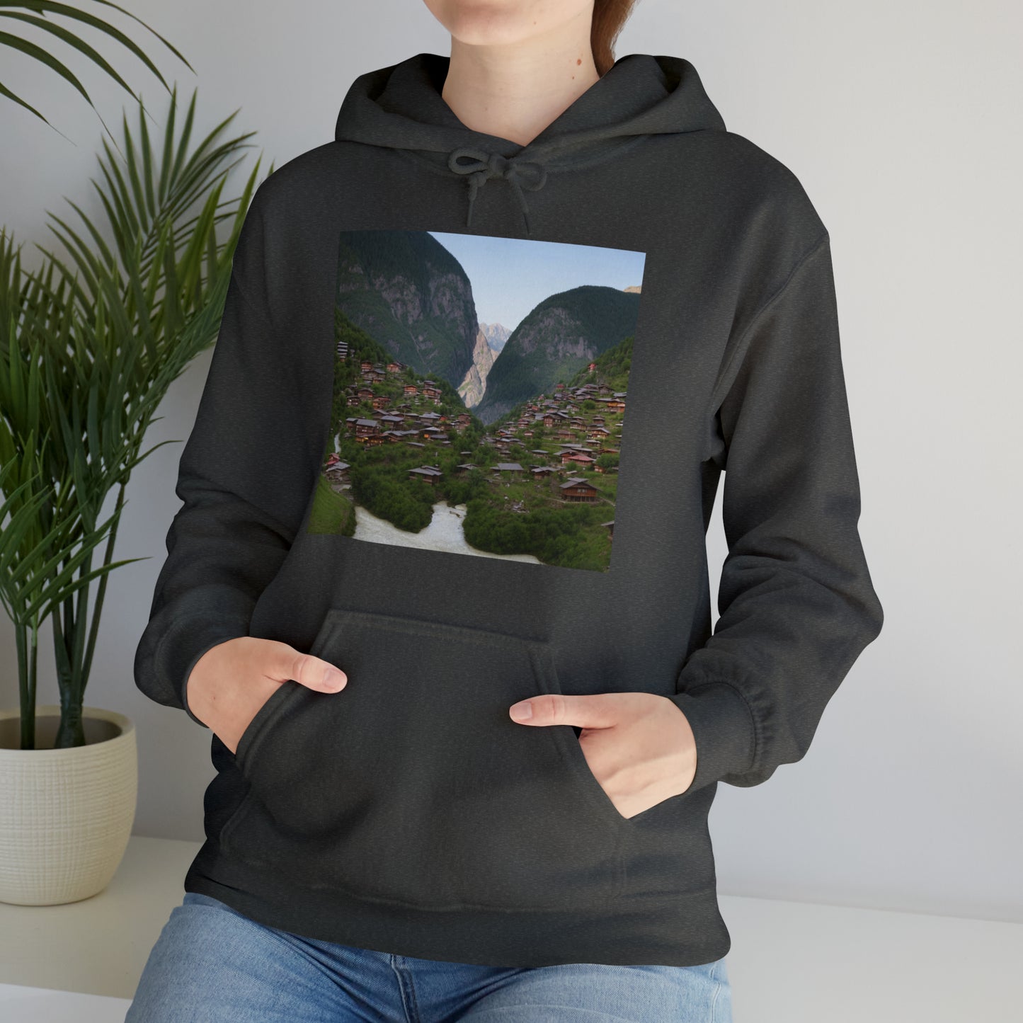 Village on a mountain II Hoodie