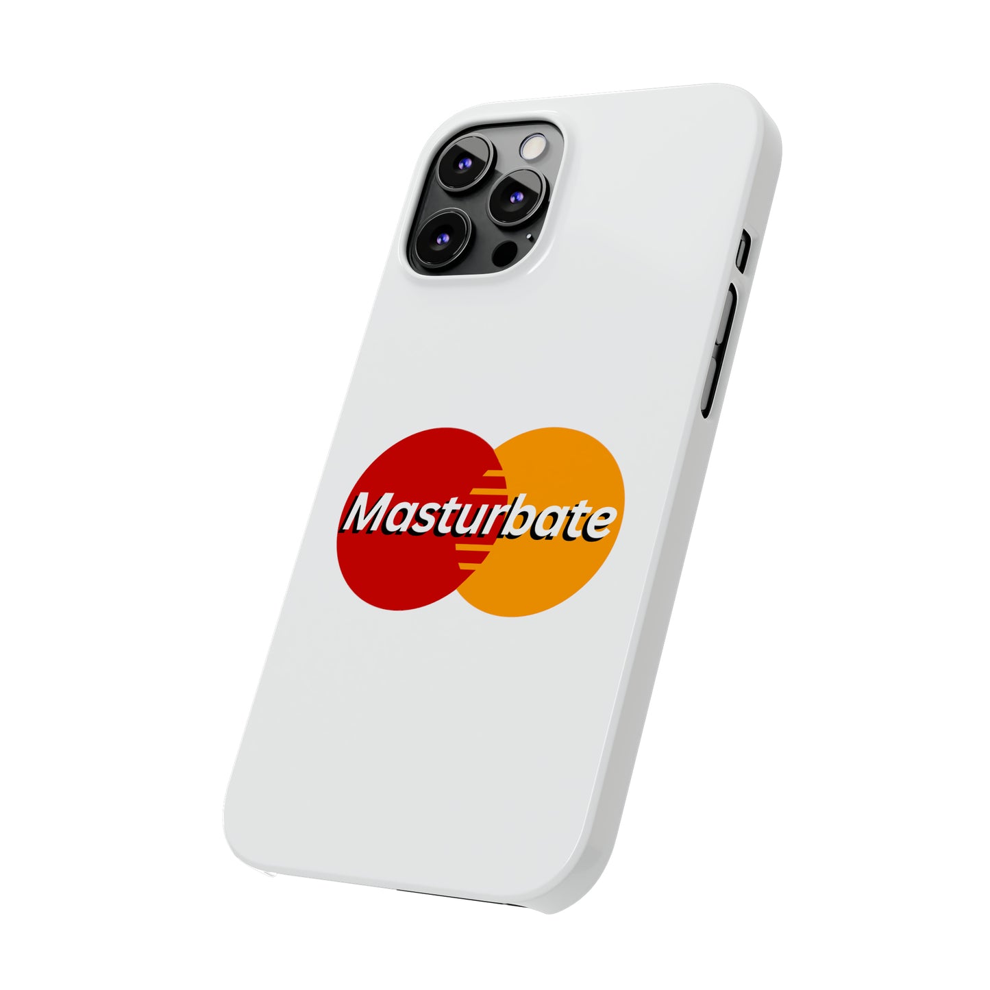 Masturbate iPhone Case
