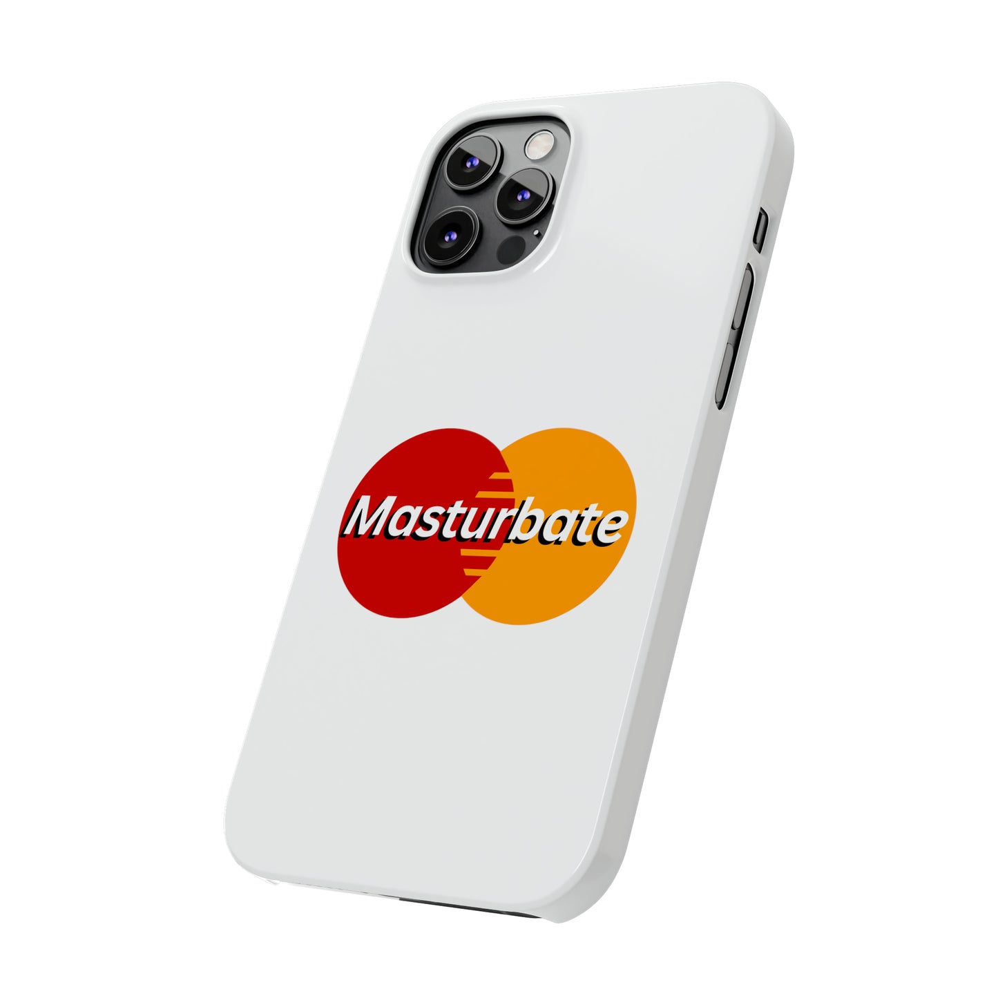 Masturbate iPhone Case