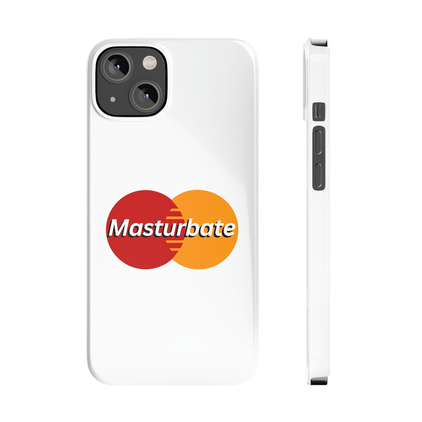 Masturbate iPhone Case