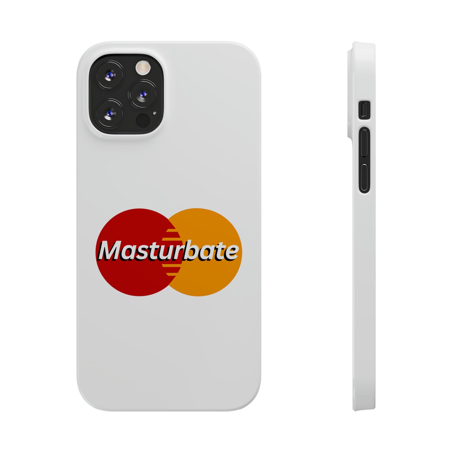 Masturbate iPhone Case
