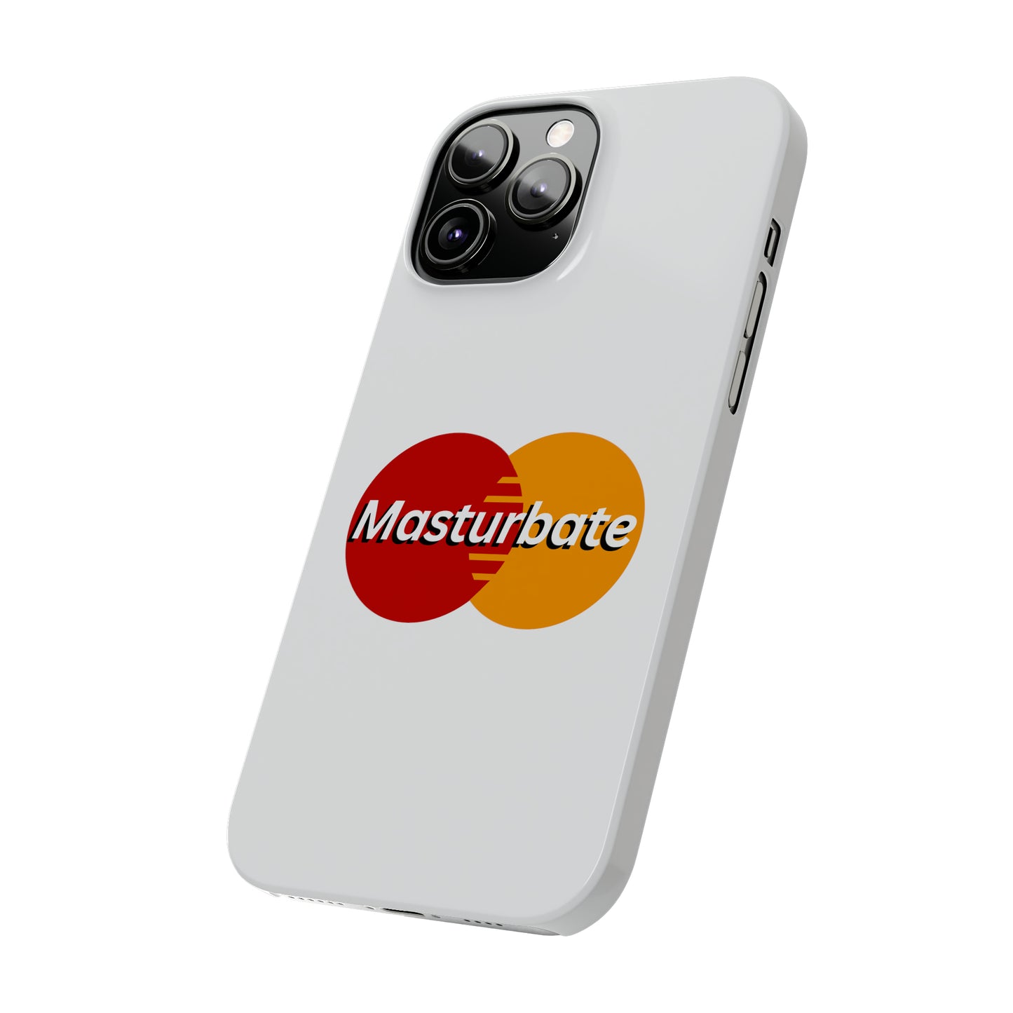 Masturbate iPhone Case