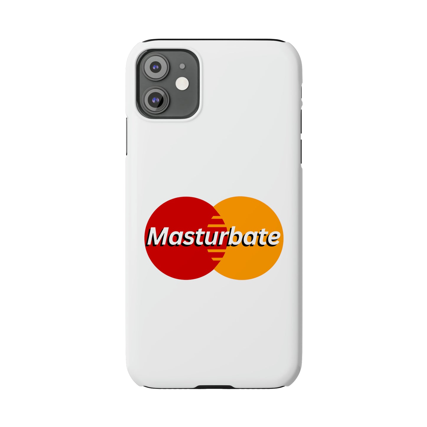 Masturbate iPhone Case