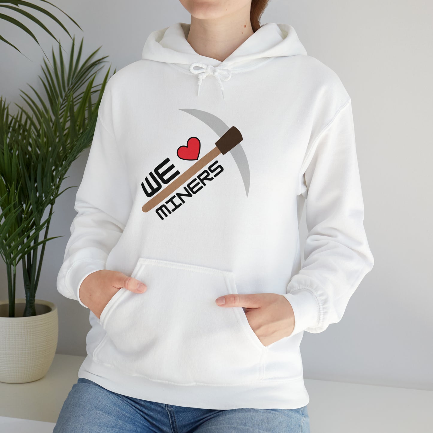 We <3 Miners Hoodie