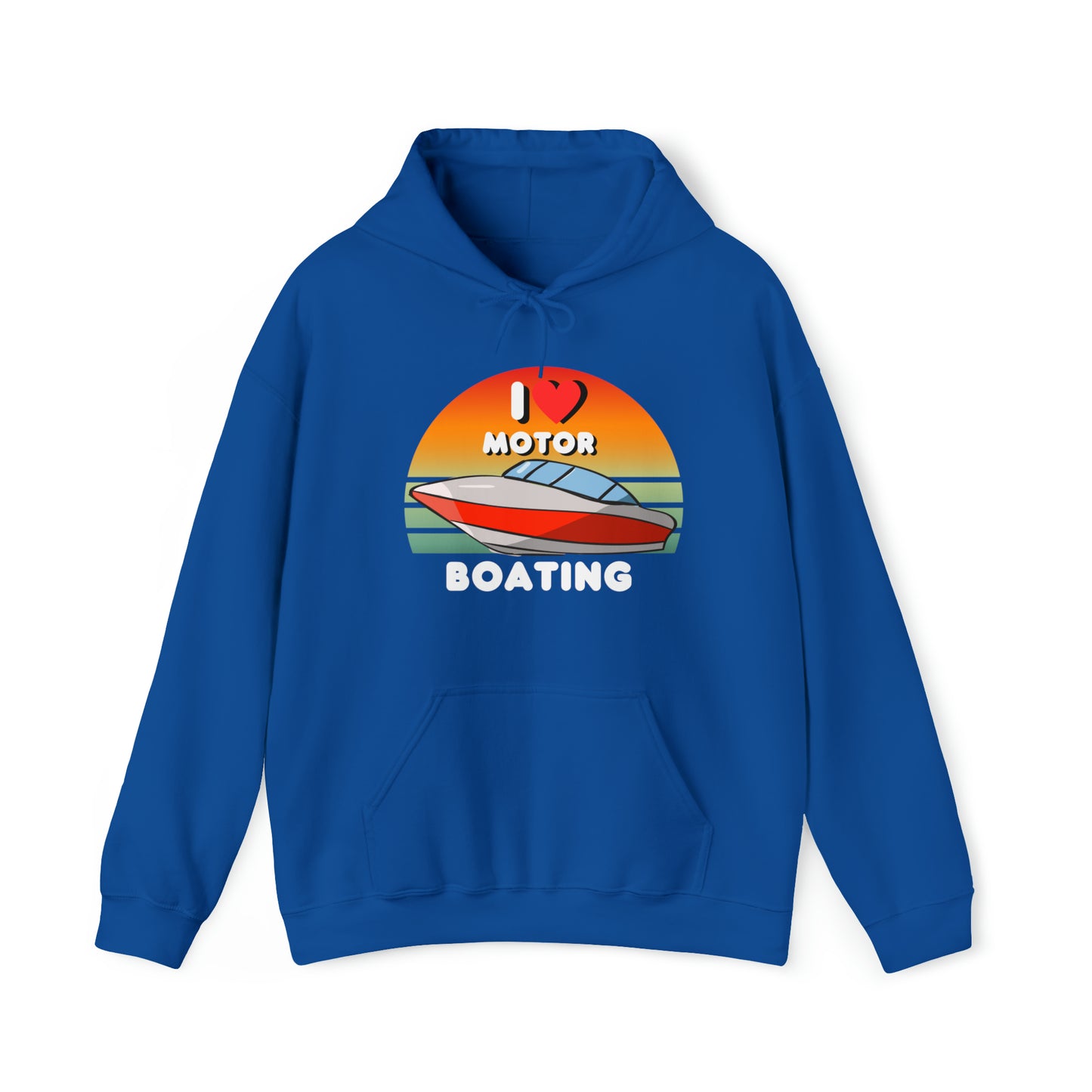 I <3 Motor Boating Hoodie