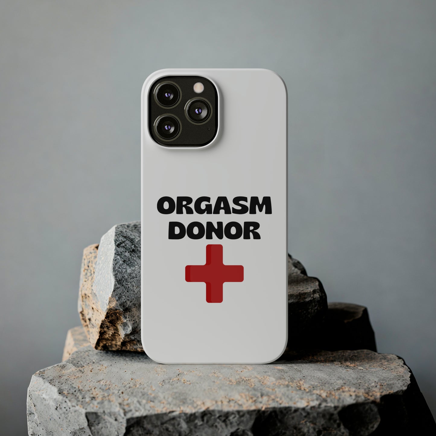 Orgasm Donor iPhone Case