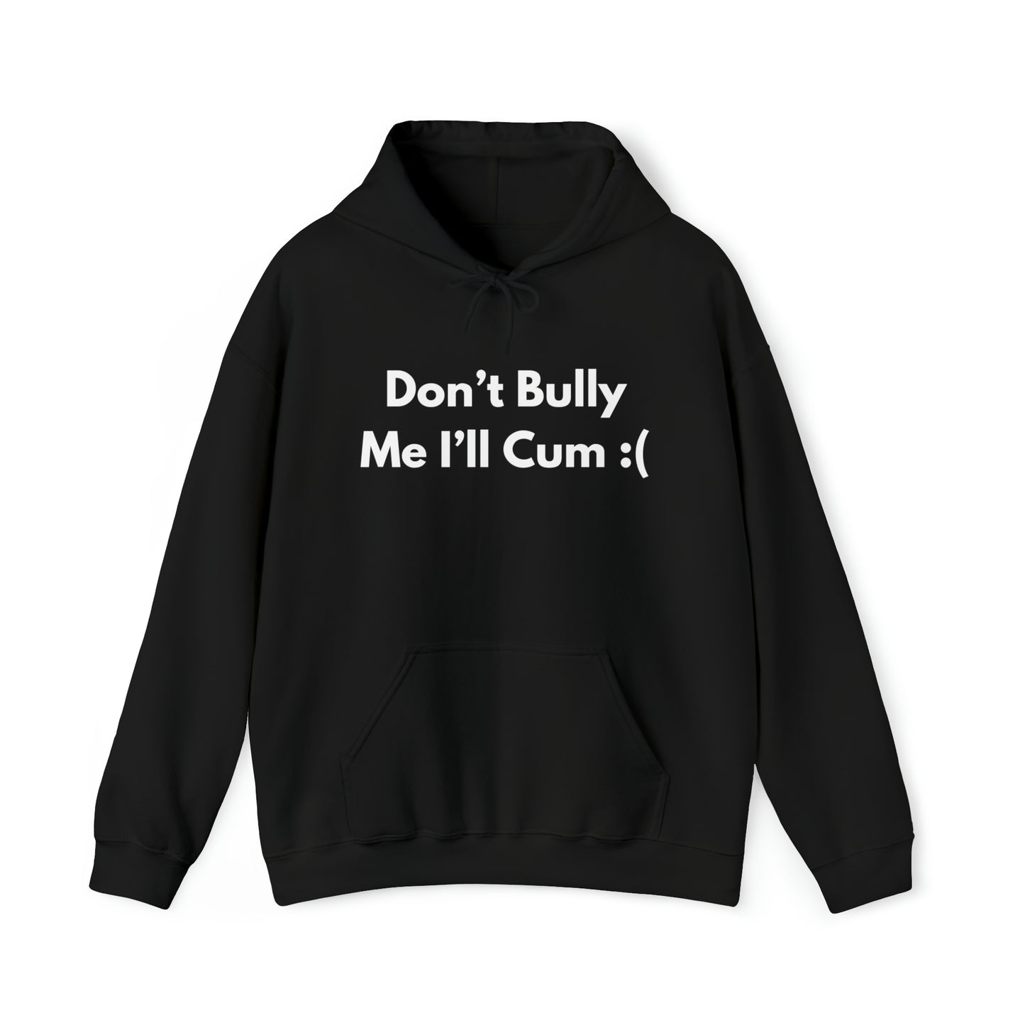 Don't Bully Me I'll Cum Hoodie