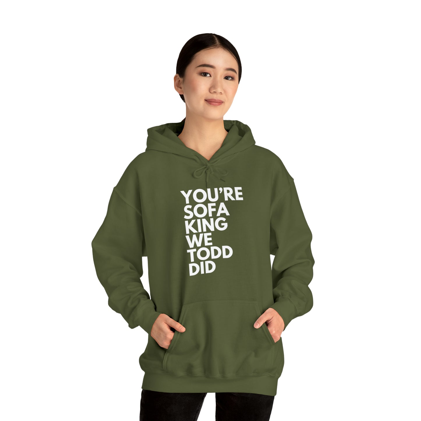 You're Sofa King We Todd Did Hoodie