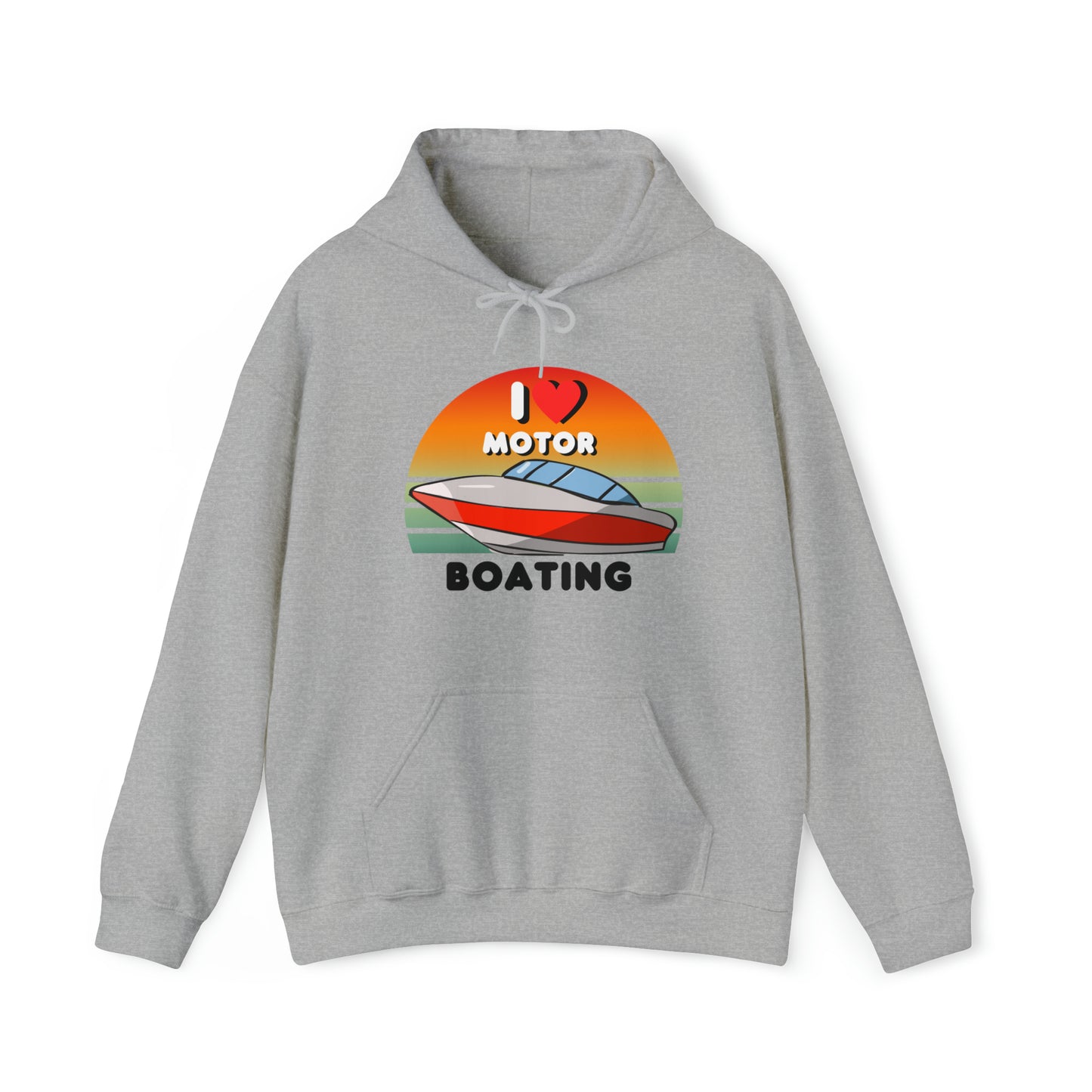 I <3 Motor Boating Hoodie