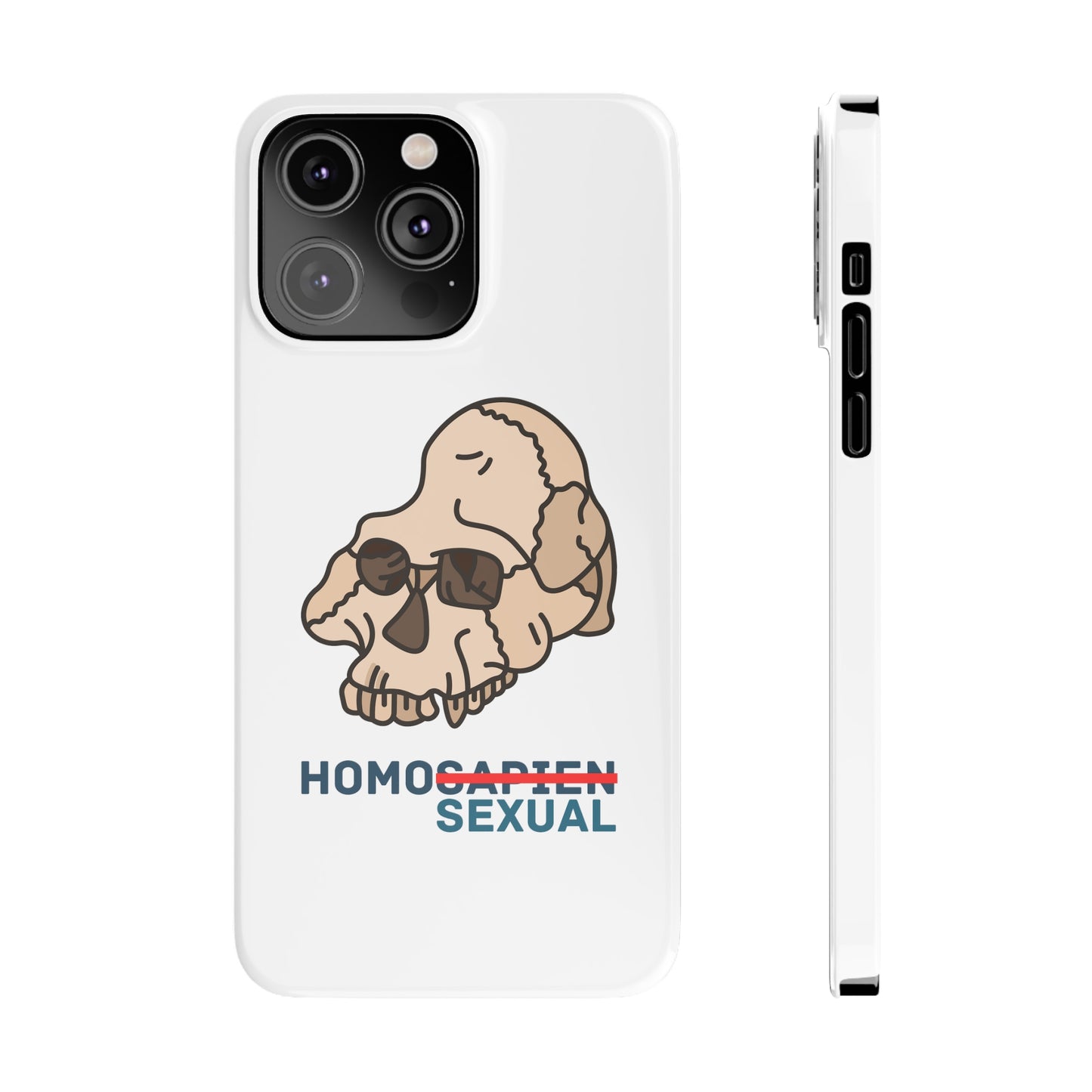 Homosapien iPhone Case