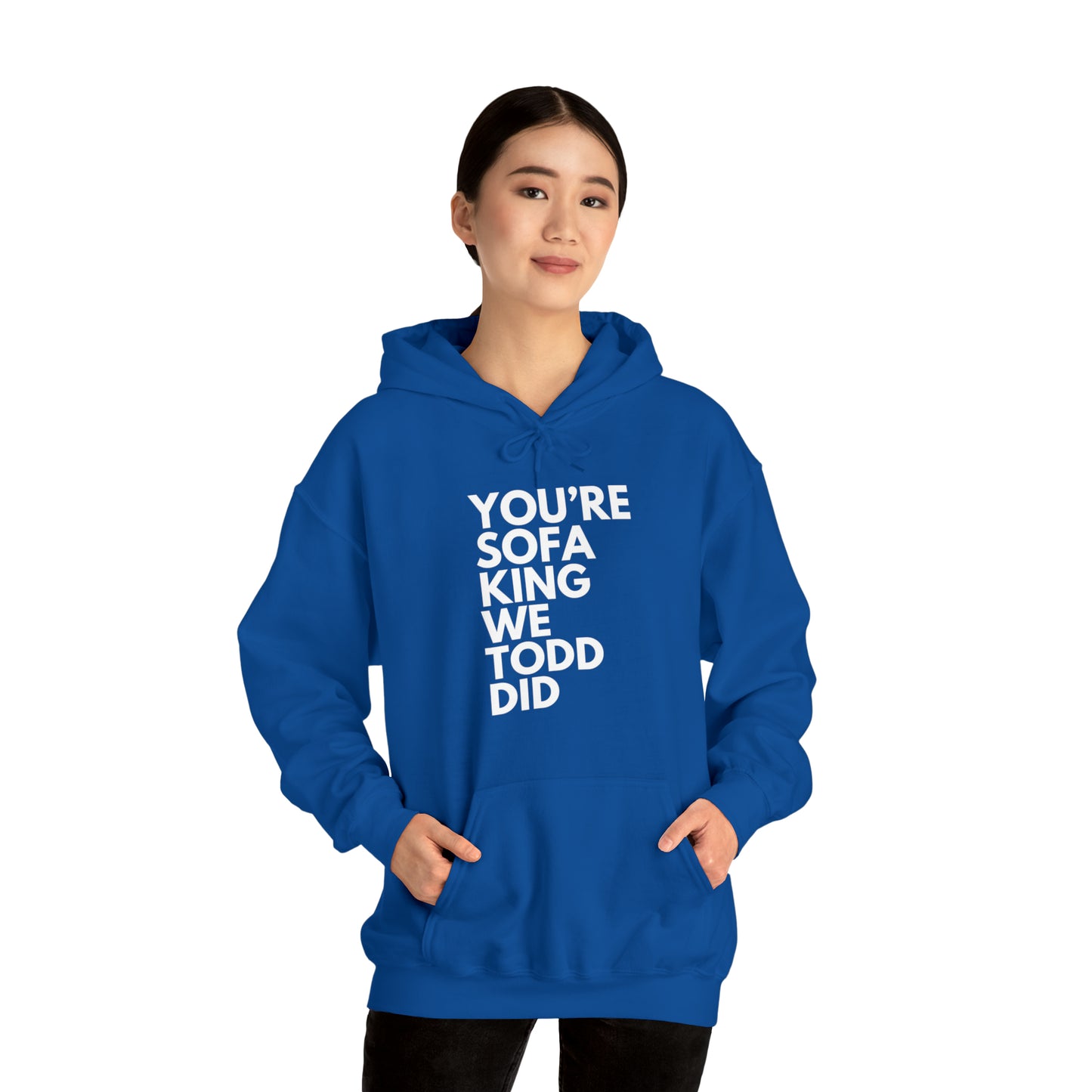 You're Sofa King We Todd Did Hoodie