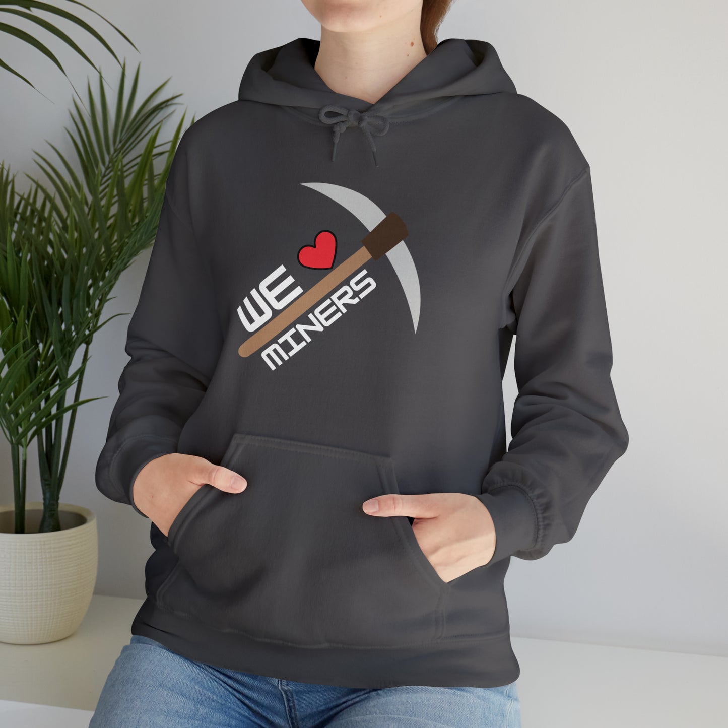 We <3 Miners Hoodie