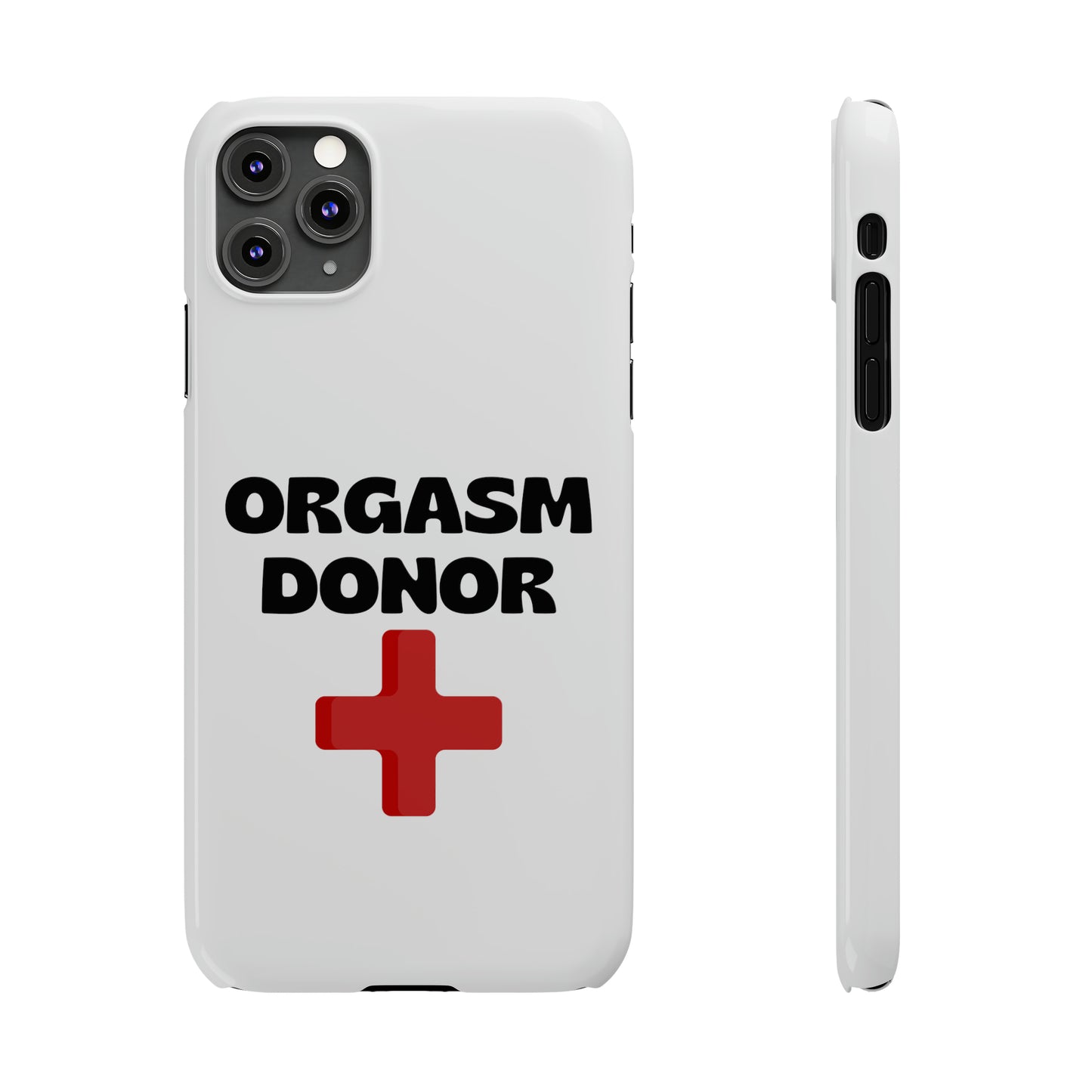 Orgasm Donor iPhone Case