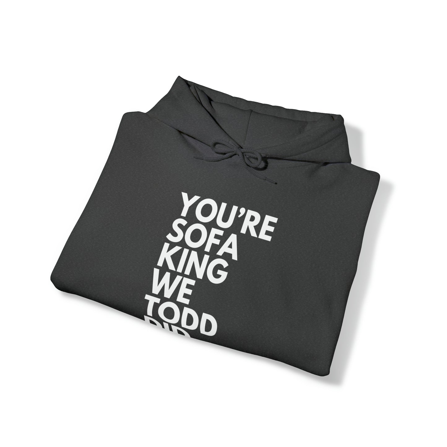 You're Sofa King We Todd Did Hoodie