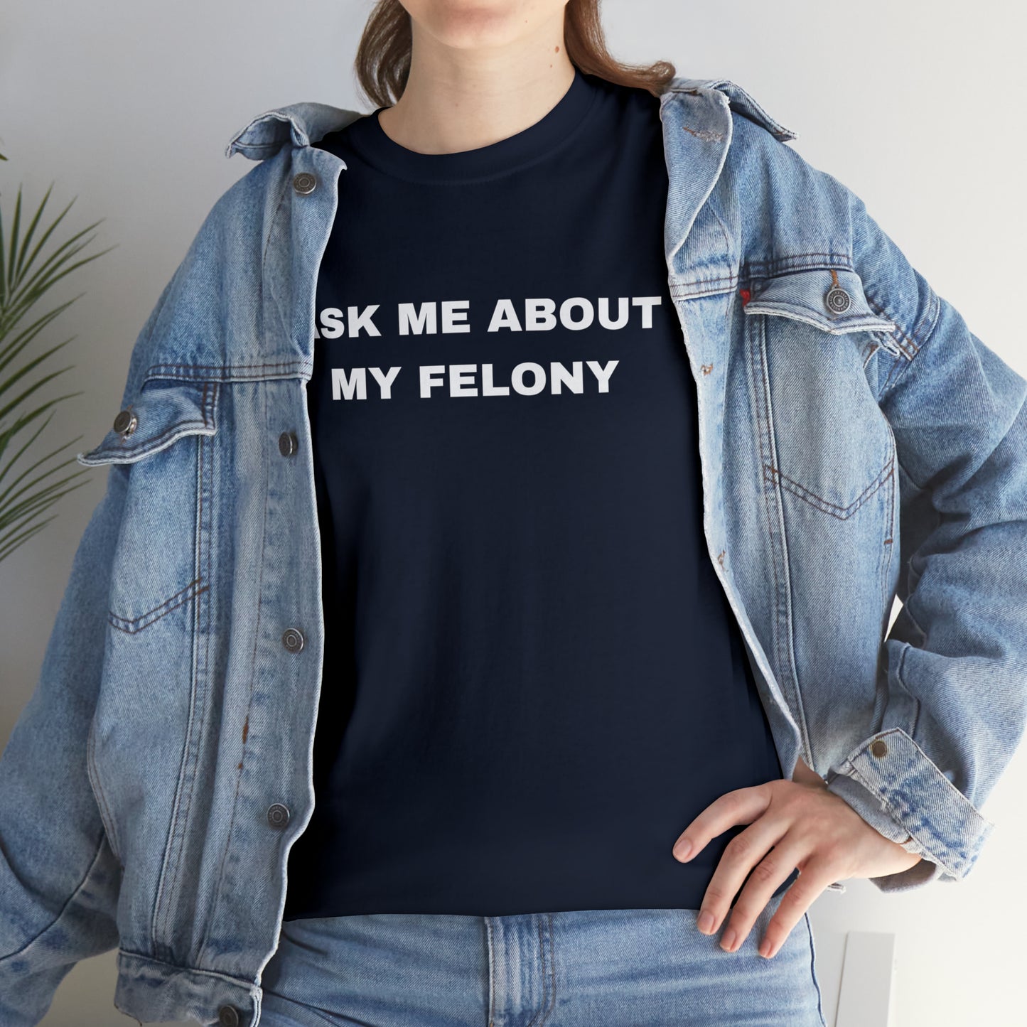 Ask me about my felony T-Shirt