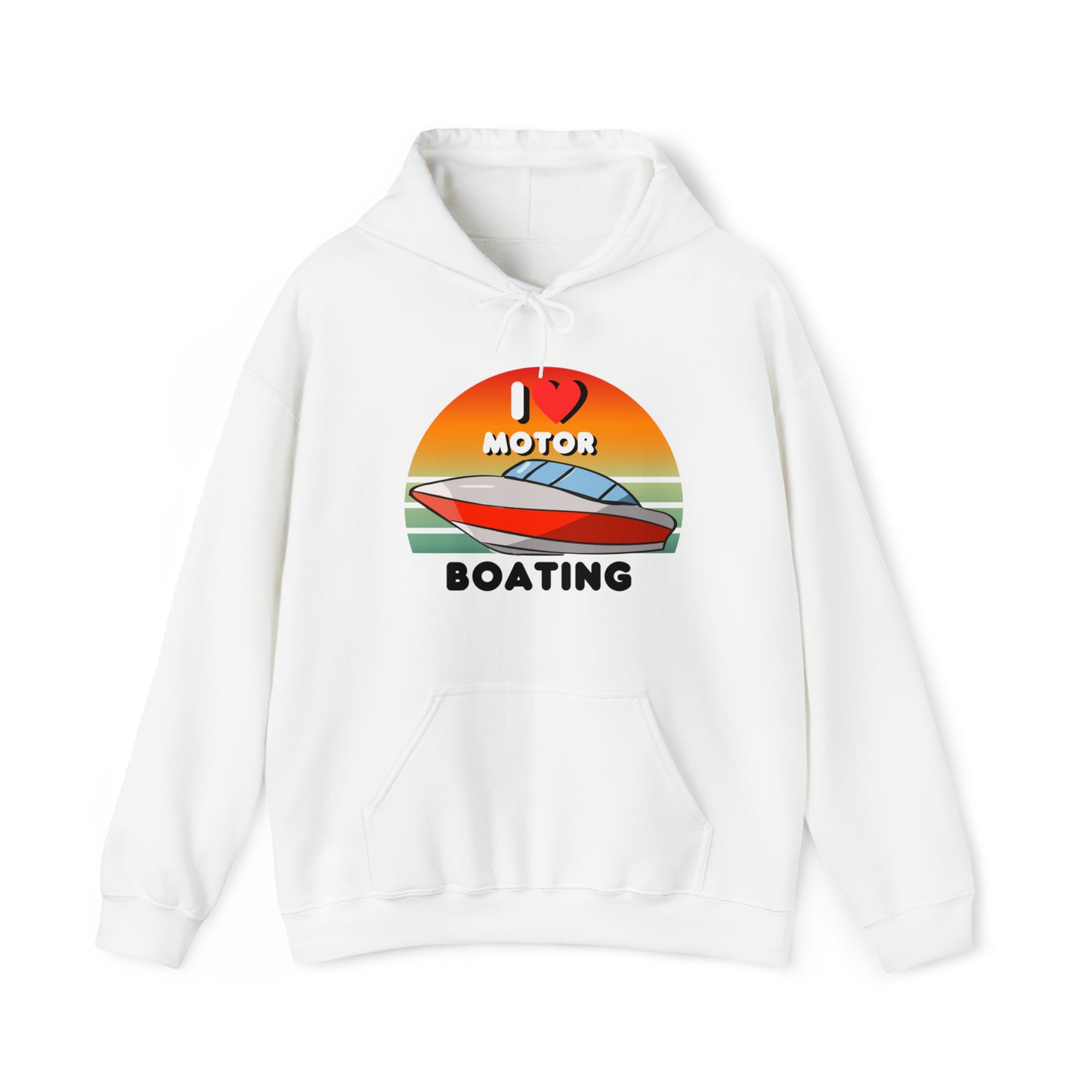 I <3 Motor Boating Hoodie