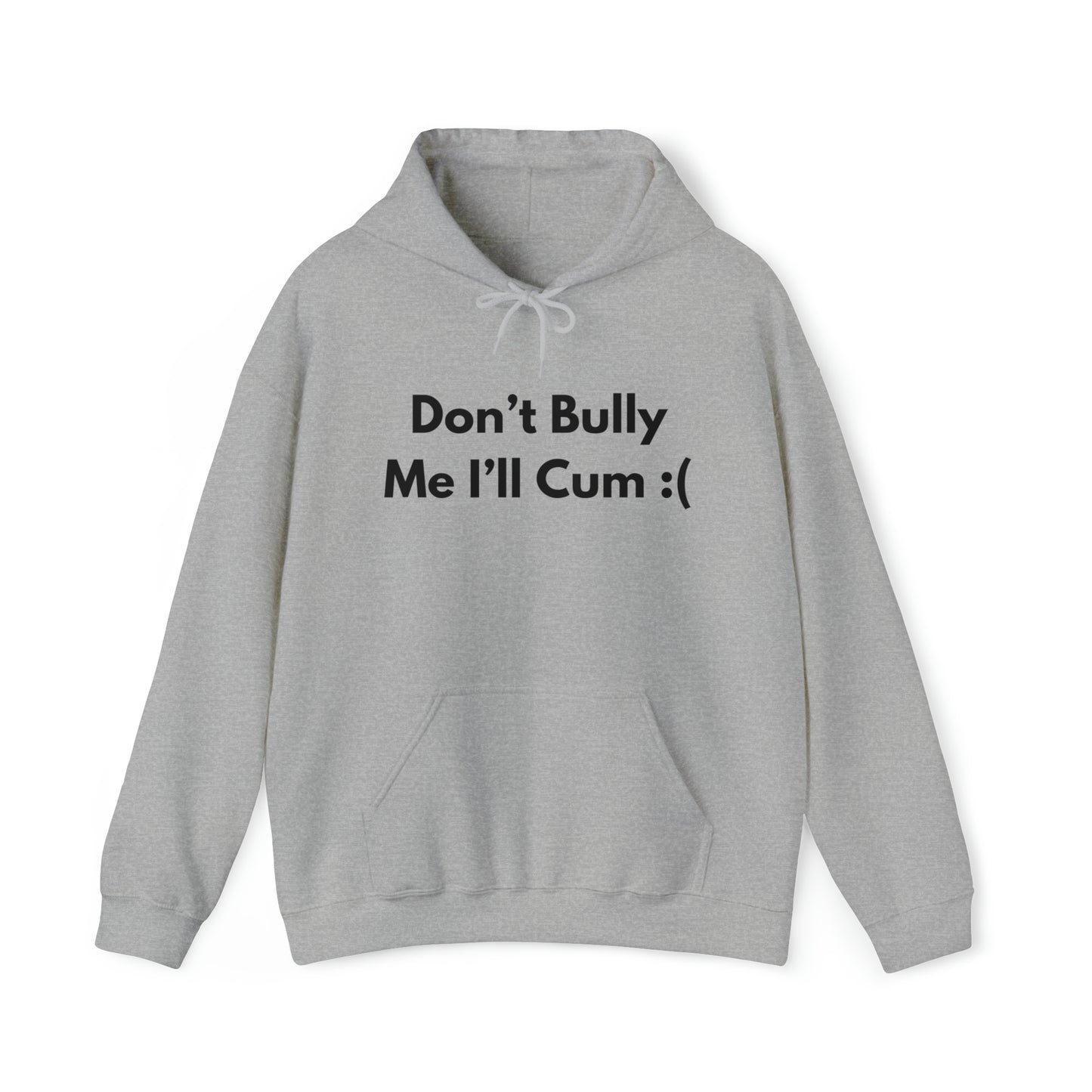 Don't Bully Me I'll Cum Hoodie