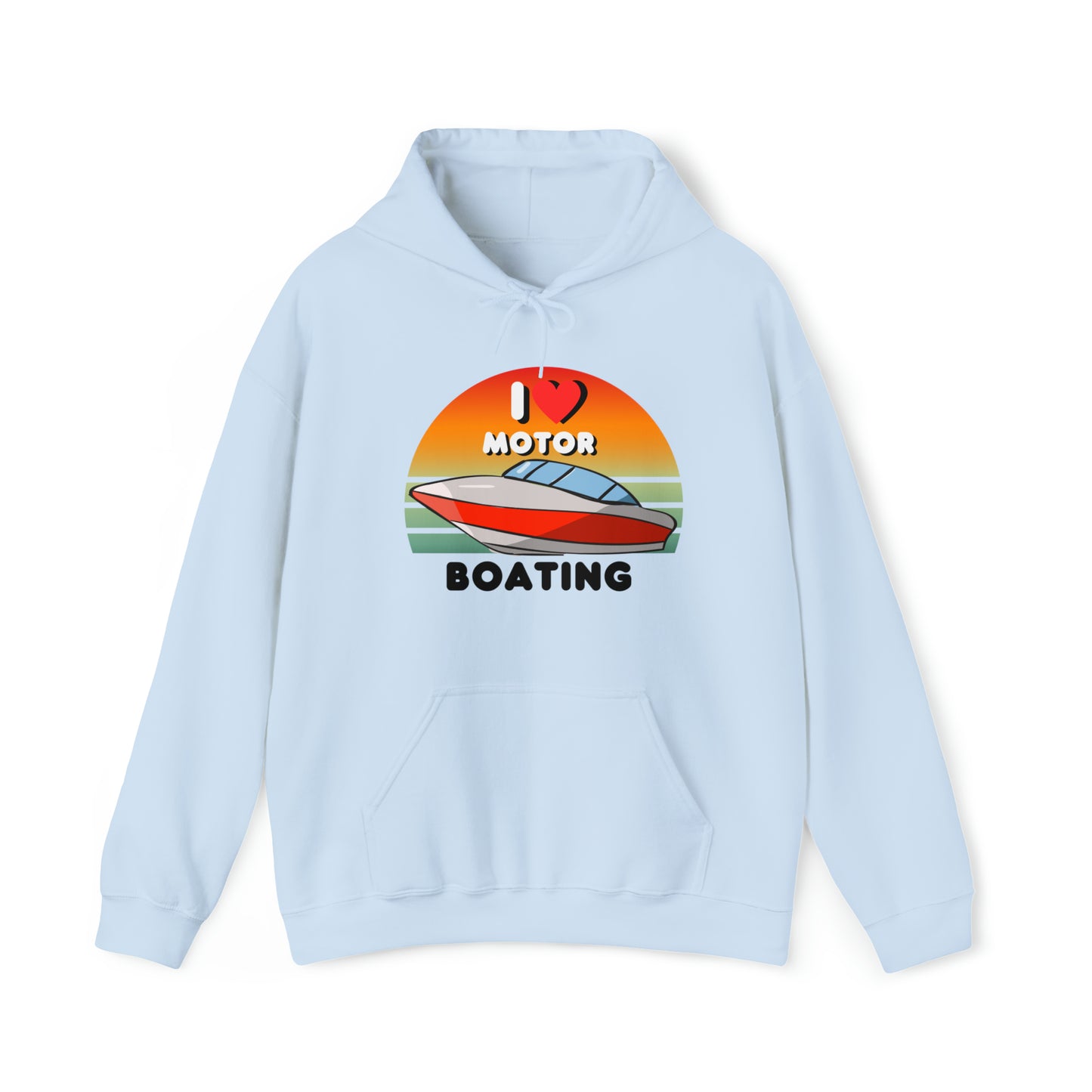 I <3 Motor Boating Hoodie