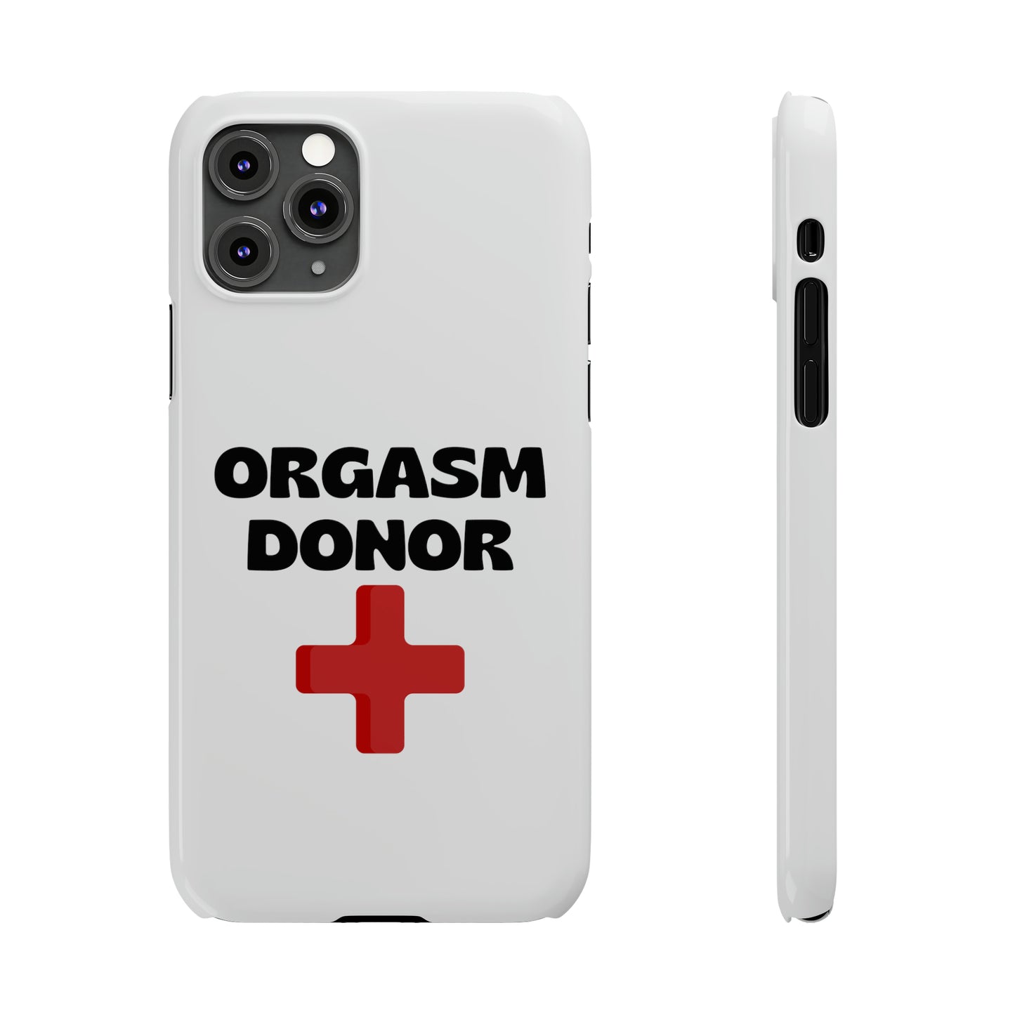 Orgasm Donor iPhone Case